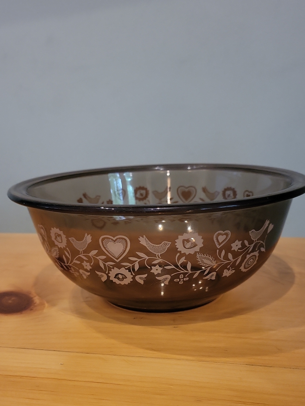 Vintage 80s PYREX Festive Harvest 323 Mixing Bowl